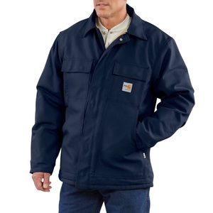 CARHARTT FLAME-RESISTANT DUCK TRADITIONAL COAT/QUILT-LINED - 3 WARMEST RATING